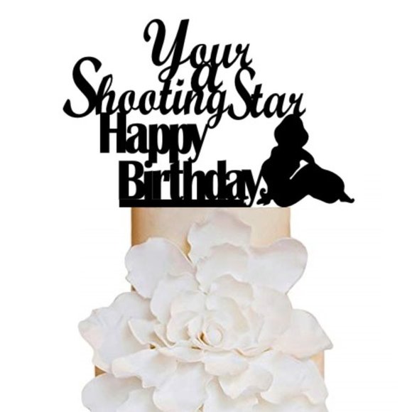 Jasmine Aladdin Inspired Acrylic Cake Topper - Picture 1 of 2